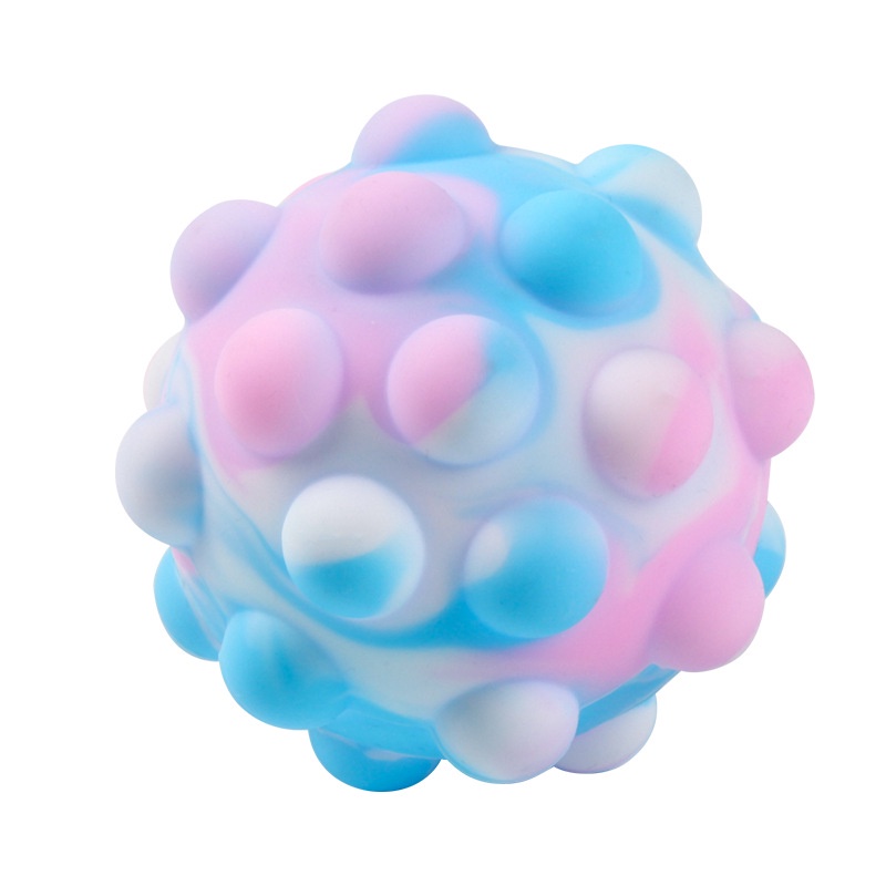 Đồ Chơi Bóng silicone Giảm Căng Thẳng Ngón Tay Có Nhạc 3D