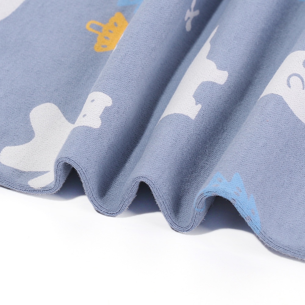 Khăn choàng cổ kiêm mặt nạ cotton chống gió in họa tiết hoạt hình dành cho trẻ em