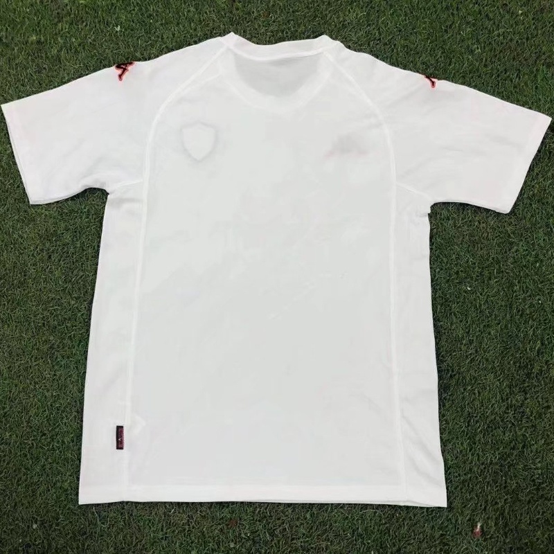 Áo Thun Thể Thao Bóng Đá Ngắn Tay Đội Roma away Size S-XXL 00-01
