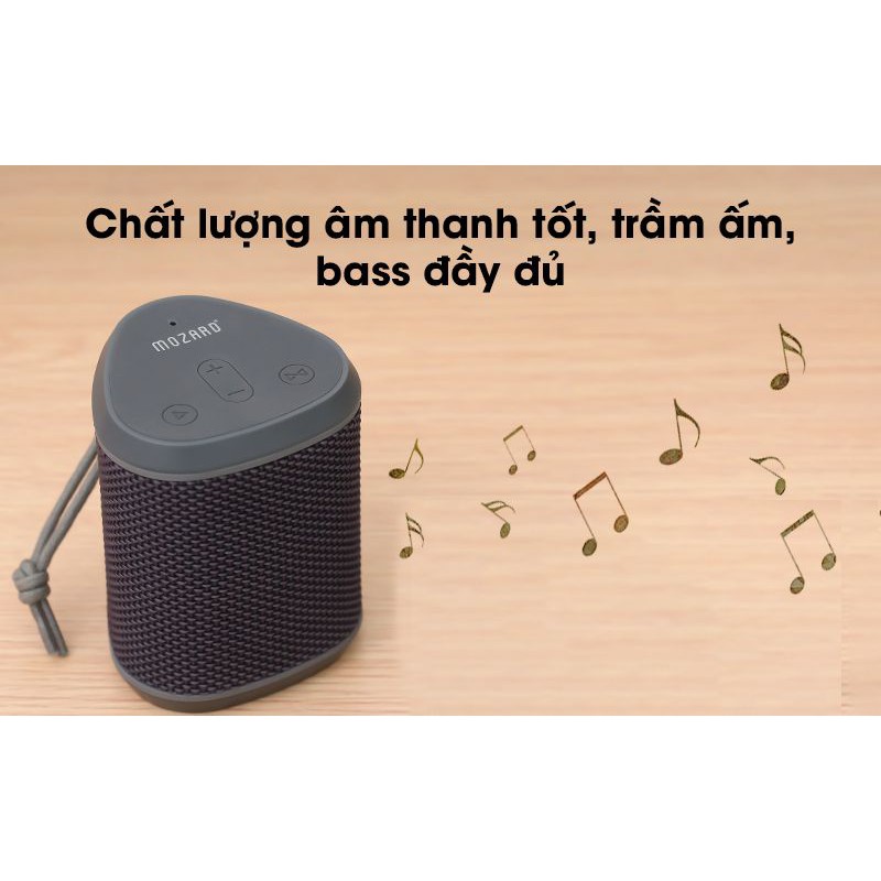 Loa Bluetooth Mozard Y550 Xám Chính Hãng y550 nobox