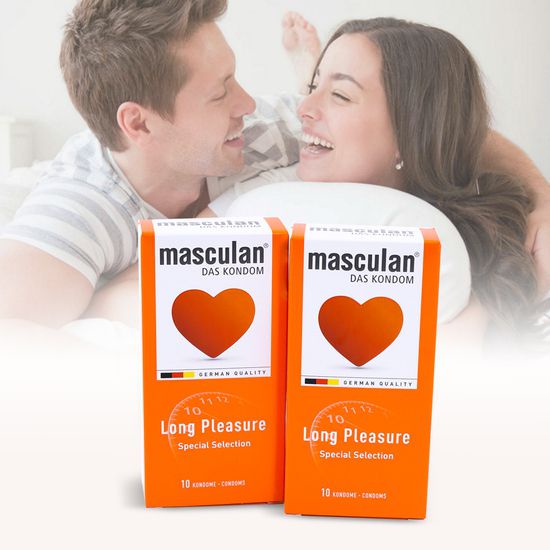 ✅ [Chính Hãng] Bao cao su Masculan Long Pleasure 10 cái ,3 cái