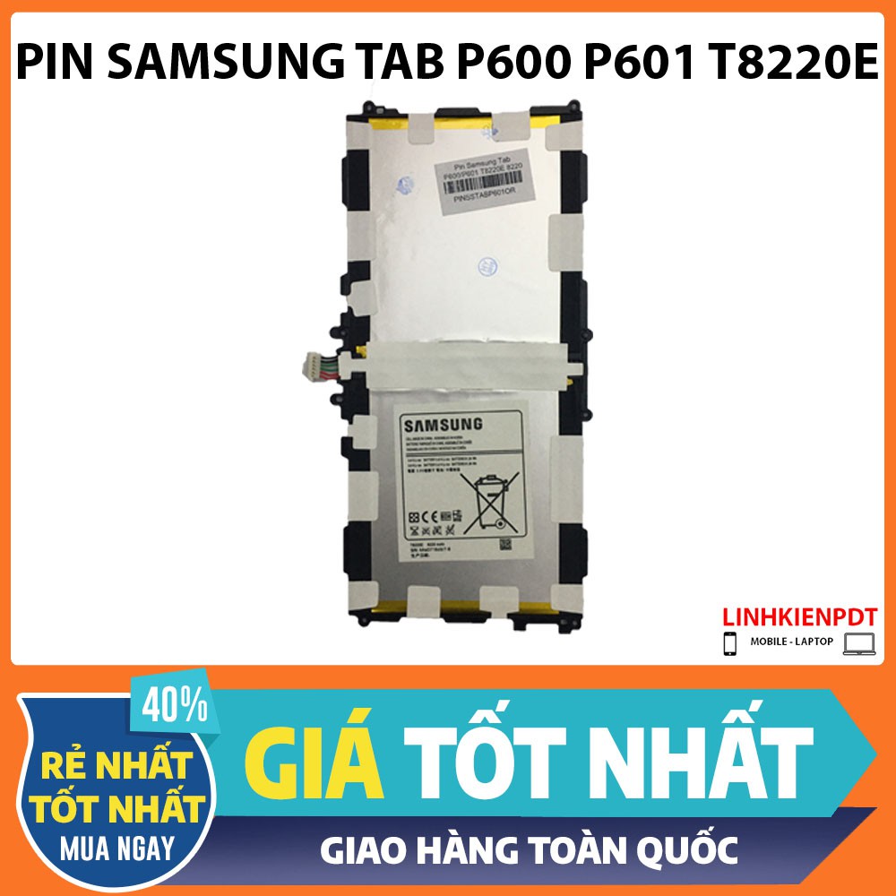 [Ảnh Thật]Pin Samsung Galaxy TAB P601/ P600/Note 10.1 /T8220E
