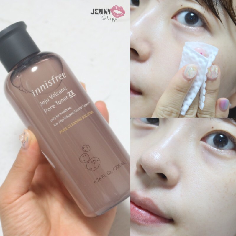 Nước Hoa Hồng Innisfree Jeju Volcanic Pore Toner 2X