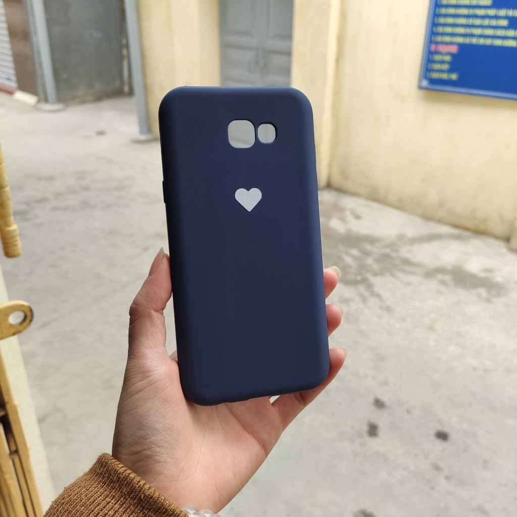Ốp Dẻo Nhiều Màu Trái tim  A5 2017/ A7 2018/ J4 Plus/ J4 core/ J7 Prime