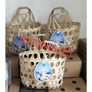 Giỏ tre làn tre đựng trứng