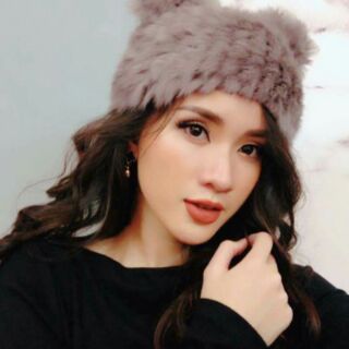 Mũ lông tai gấu
