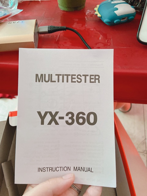 ĐỒNG HỒ KIM ĐO ĐIỆN VẠN NĂNG Samwa - ảnh do shop tự chụp có sẵn tại cửa hàng