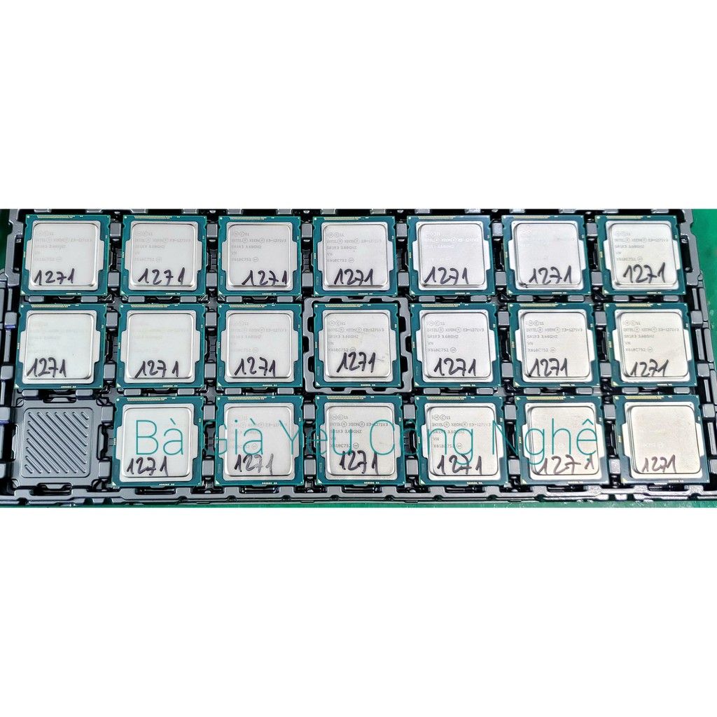 Chíp xeon E3 1271v3 tương đương i7 4790 socket 1150 | WebRaoVat - webraovat.net.vn