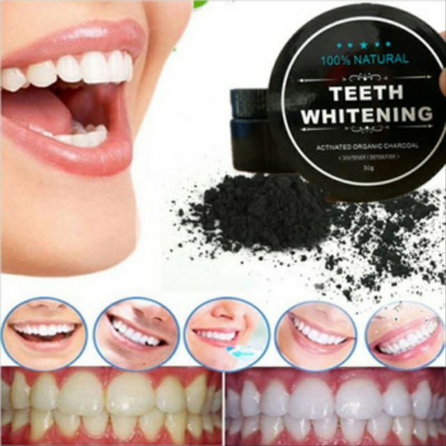 BỘT TRẮNG RĂNG THAN TRE HOẠT TÍNH TEETH WHITENING