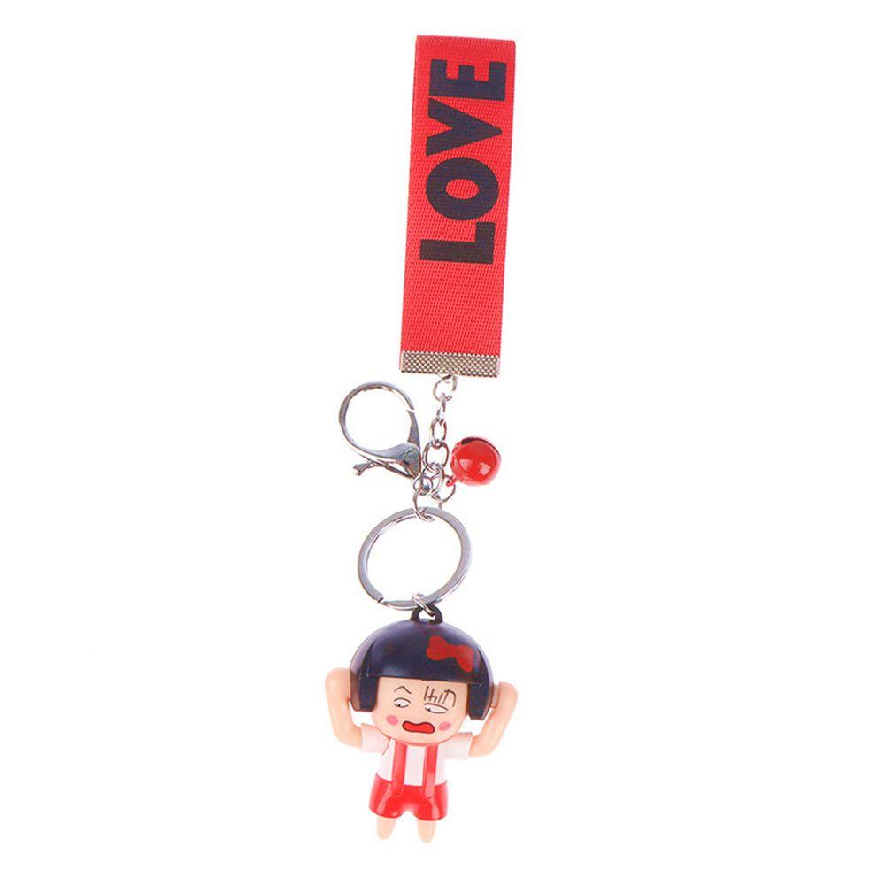 IVORY Móc Khóa Hình Búp Bê Hoạt Hình Maruko Nhật Bản