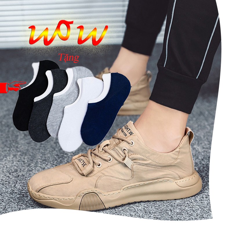 [Tặng tất] Giày sneaker thể thao nam đường phố phong cách hàng quốc Hot New | BigBuy360 - bigbuy360.vn