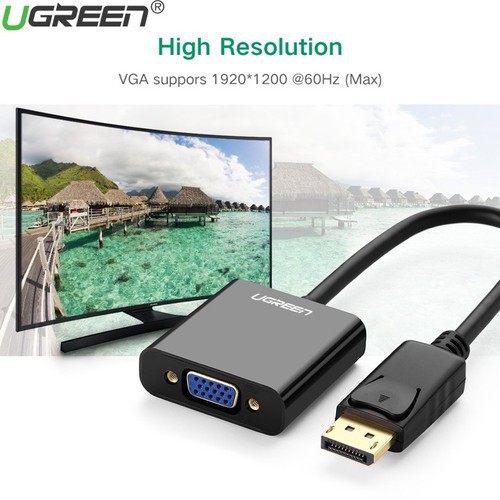 Cáp Chuyển Đổi Displayport to VGA Ugreen 20415 cao cấp - Hàng Chính Hãng