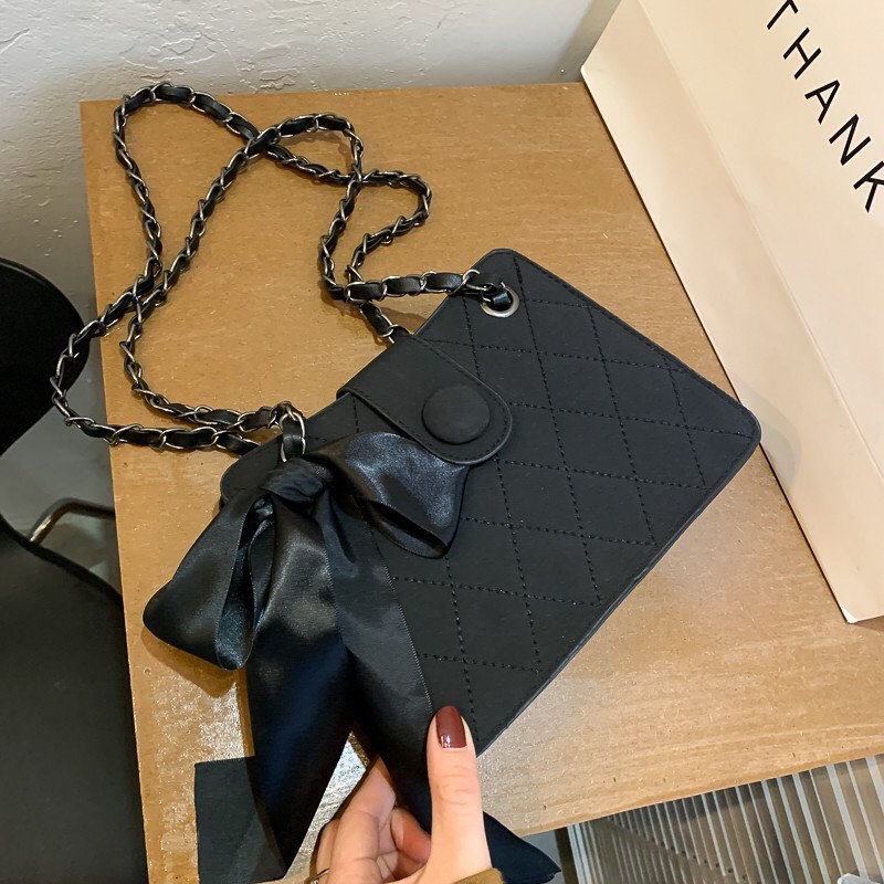 Túi đeo vai công sở buộc nơ thời trang nữ siêu hot 2021 ❤❤❤ Freeship