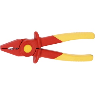 Kềm mũi bằng nhựa knipex 98 62 01 cách điện vde 180mm