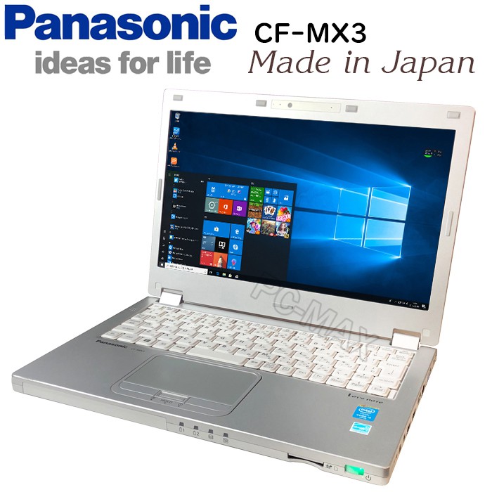 Laptop Panasonic CF-MX3 Core i5-4200/4gb Ram/128gb SSD/12.5inch Full HD cảm ứng gập 360 độ vỏ nhôm nhập khẩu nhật bản