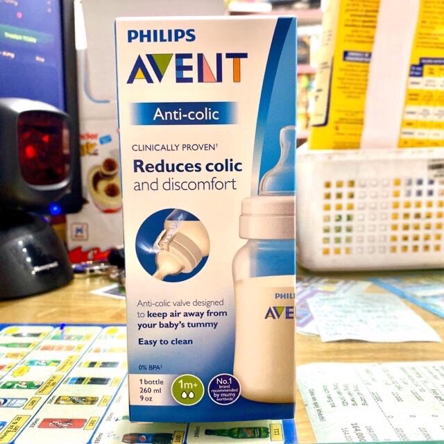 Bình sữa Philips Avent bằng nhựa không có BPA 260ml