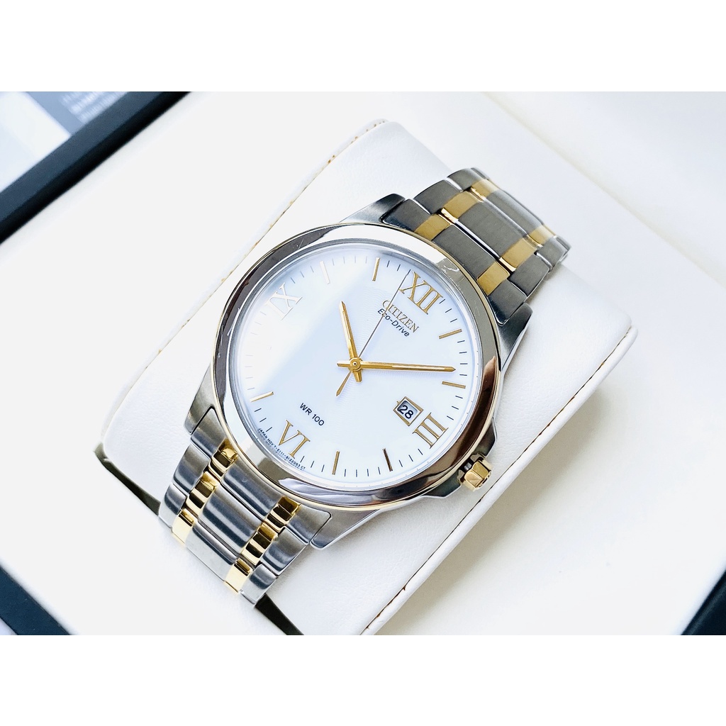 Đồng Hồ Nam CITIZEN Eco-drive BM7264-51A Chính Hãng Tặng Dây Da Cao Cấp