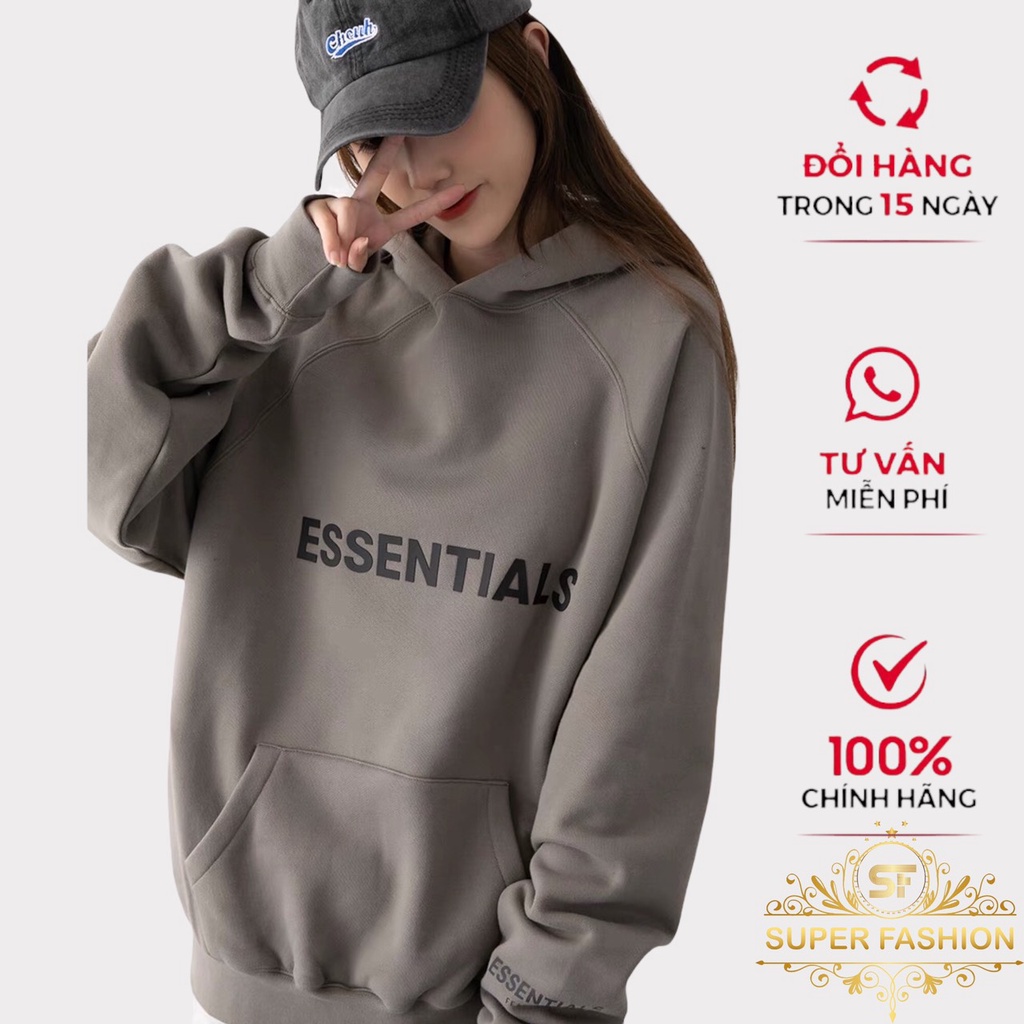 Áo khoác nam nữ hoodie form rộng nỉ ngoại mền mịn đẹp mê ly SF SUPER FASHION