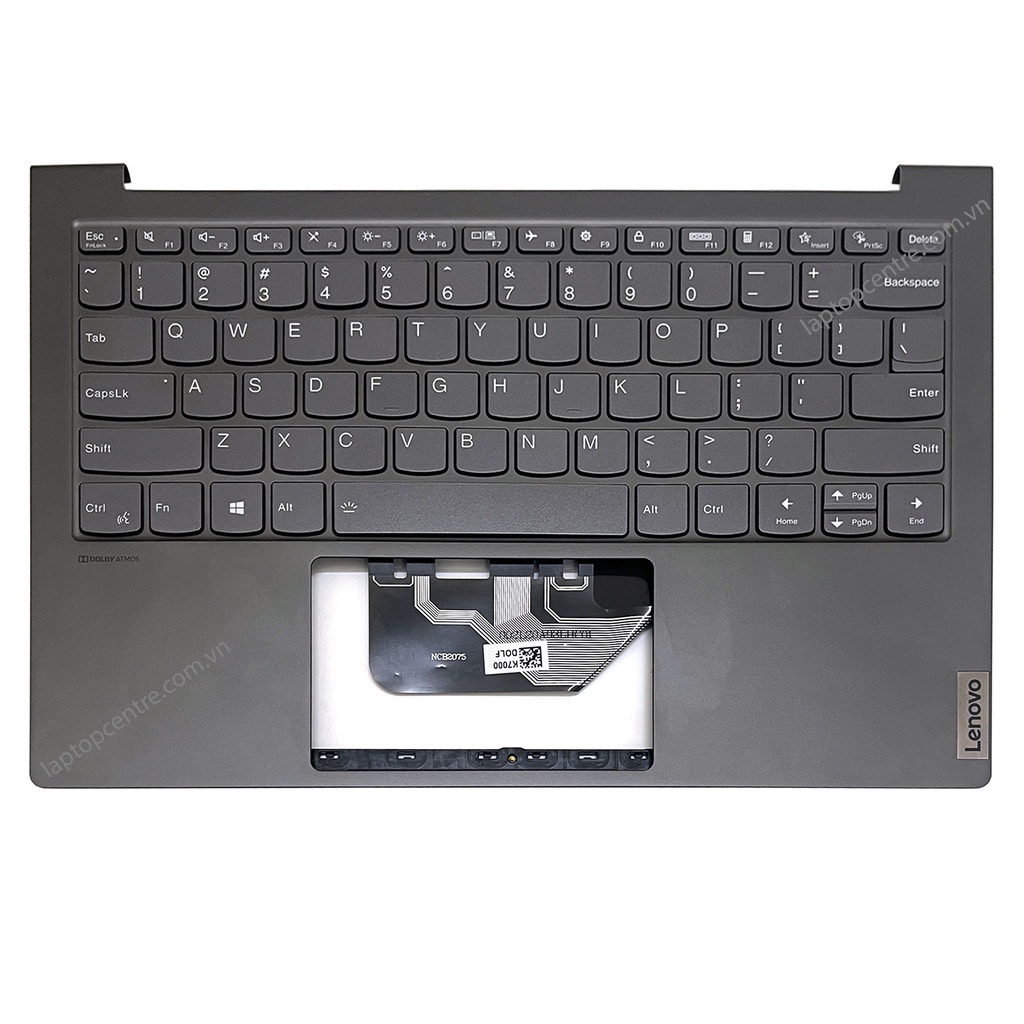 BÀN PHÍM LENOVO YOGA 13S ITL 2021 US PHÍM GHI CHỮ TRẮNG ĐÈN KÈM C GHI KIM LOẠI & S540 -13