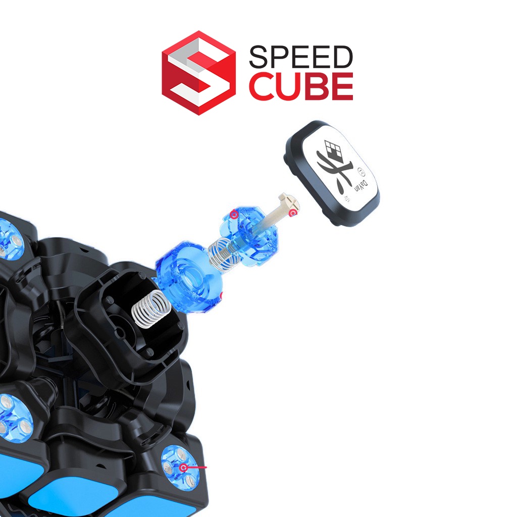 Rubik 3x3 DaYan TengYun V2 M Stickerless Nam Châm Dòng Cao Cấp Flagship (Hãng Mod) - Shop Speed Cube