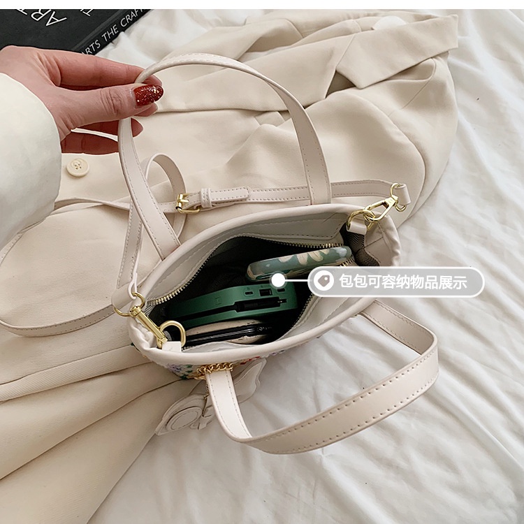 Túi Đeo Chéo Vai Đan Len Thiết Kế Nhỏ Gọn Thời Trang Mùa Hè Mới 2022 Cho Nữ