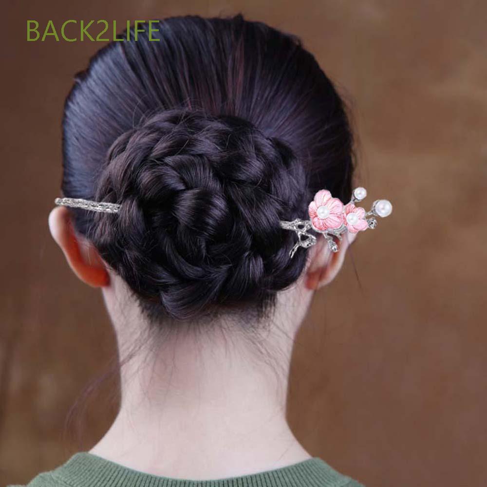 Trâm Cài Tóc Trang Trí Hình Cành Hoa Phong Cách Trung Hoa Thời Trang Cho Nữ