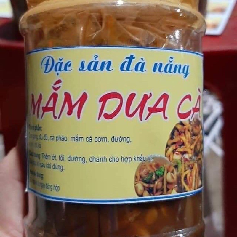 1 HỘP MẮM DƯA CÀ ĐÀ NẴNG (500gr/1HOP)