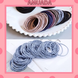 Set 100 dây buộc tóc có túi zip sc07