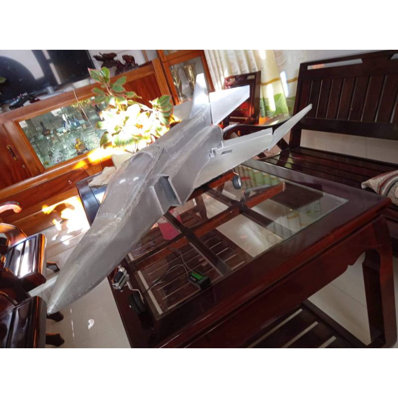 Bộ vỏ kit máy bay F-4 Fantom 3lớp cánh sải 72cm