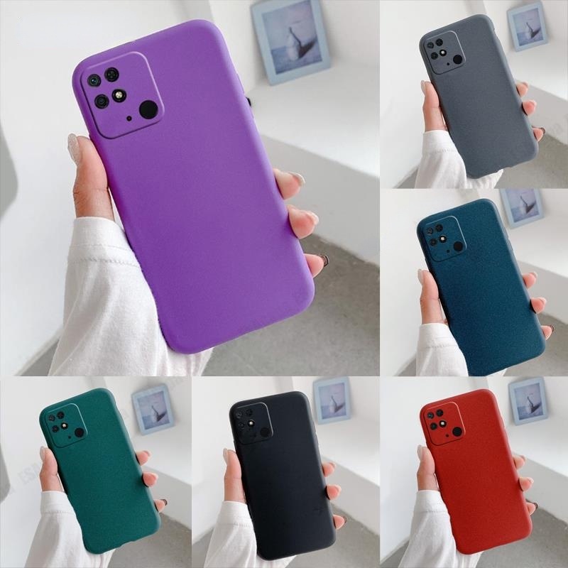 Ốp Điện Thoại Silicon Tpu Mềm Nhám Siêu Mỏng Chống Sốc Cho Xiaomi Redmi 10C 10A POCO X4 M4 Pro 4G 5G Redmi10 K50