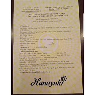 Serum Dưỡng Trắng Da Hanayuki