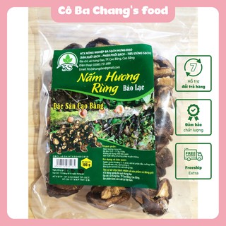 Nấm hương rừng sấy khô đặc sản Cao Bằng xiên que được nhiều nấm túi 100g
