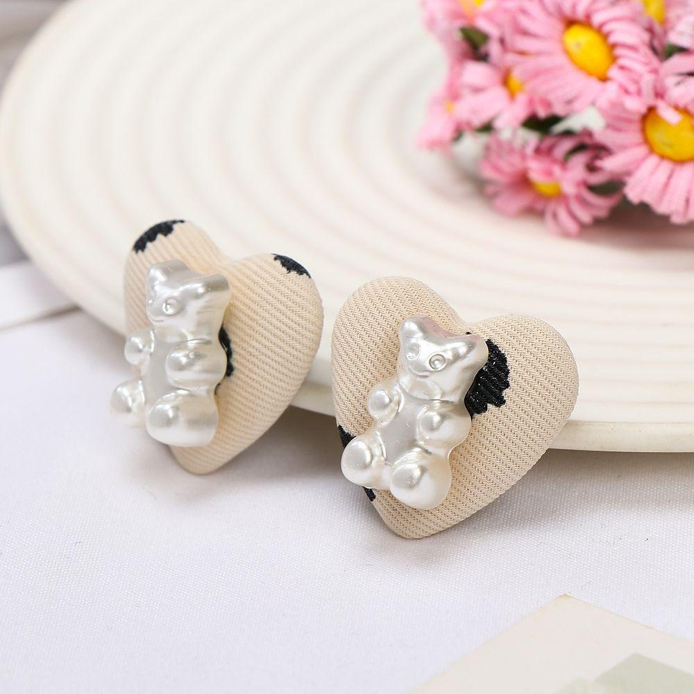 Osier1 Bông Tai Hình Thỏ / Gấu Đáng Yêu Thời Trang Cho Nữ