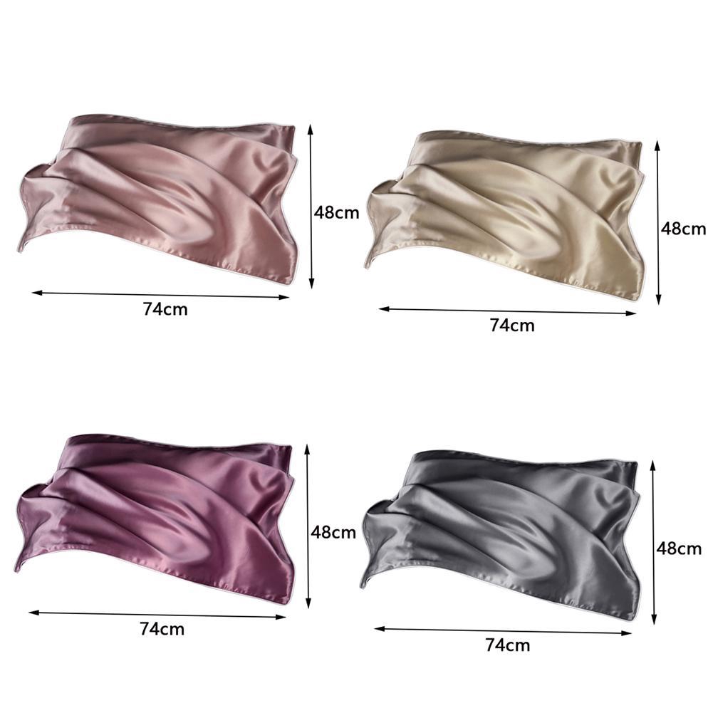 1pc Soft Mulberry Pure Silk Pillowcase Covers Silk Anti-Ageing Beauty P5I8