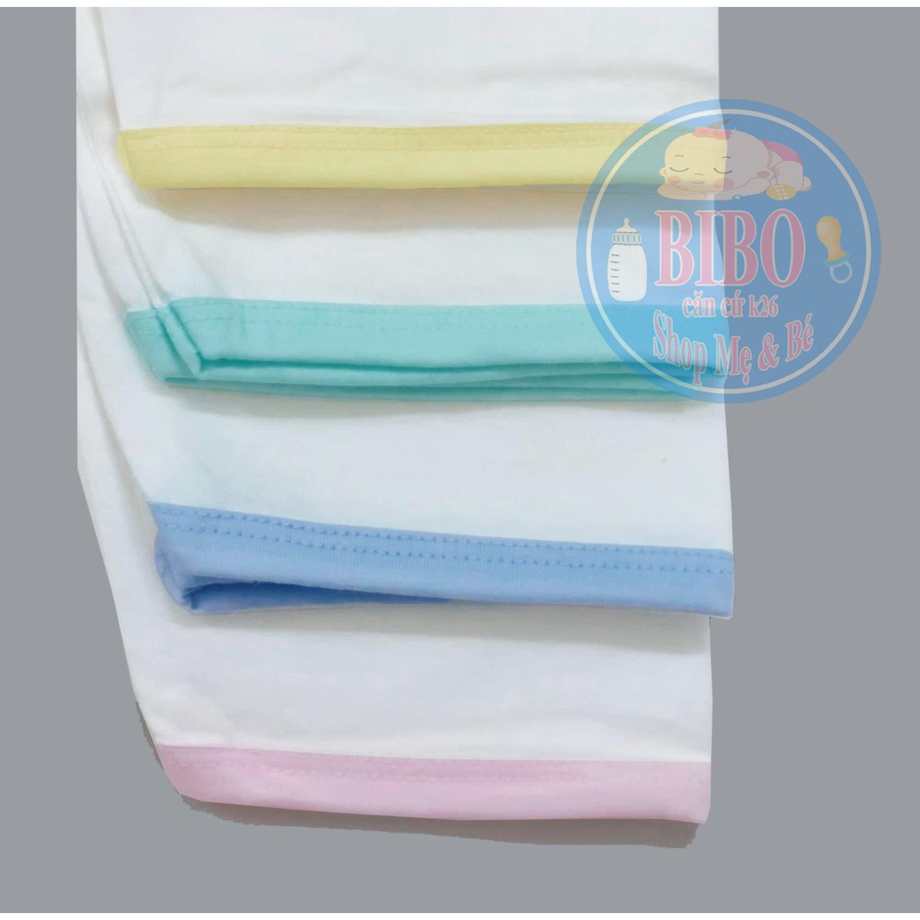 Combo 5 Quần Dài Sơ SinhTrắng JOU, chất vải cotton 100% mềm, mịn,thoáng mát cho,bé gái,bé trai