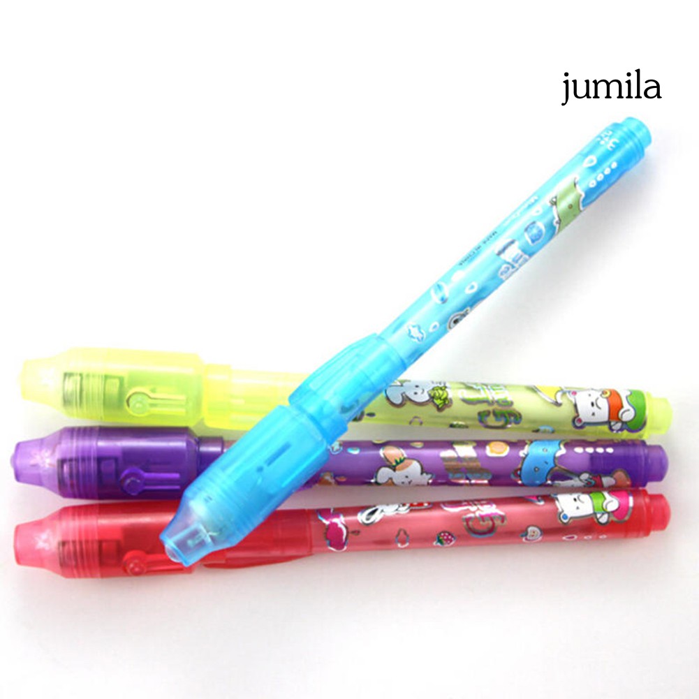 Bút mực vô hình có đèn UV tạo thông điệp bí mật cho trẻ em