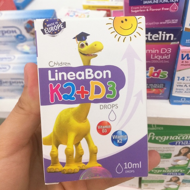 LineaBon - Vitamin Tăng Chiều Cao D3 + K2