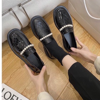 Giày đốc oxford nữ gắn Ngọc