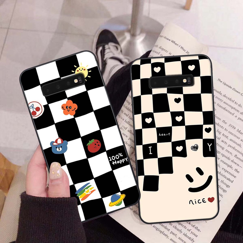 Ốp Samsung S10 / S10 5G / S10 Plus / S10+ họa tiết hoa, gấu thời trang, ốp dẻo bền đẹp