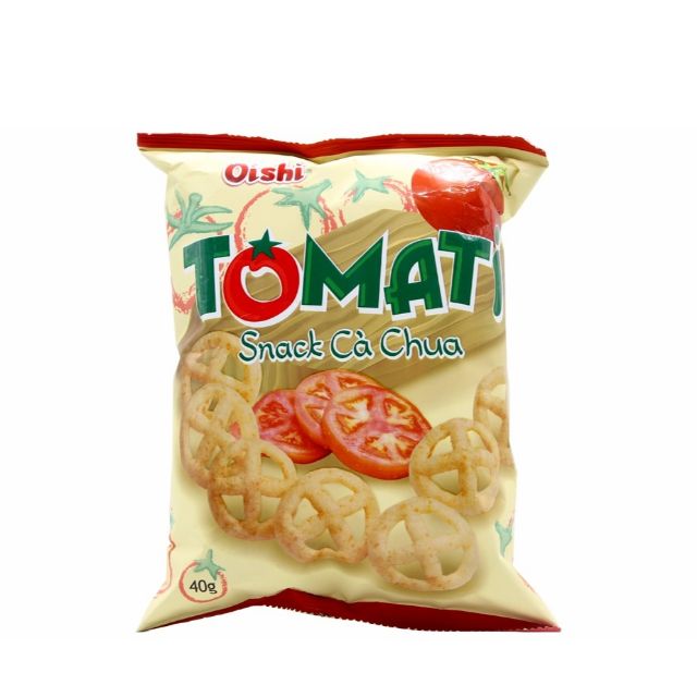 Bánh TOMATO Snack Cà Chua Oishi gói 40g