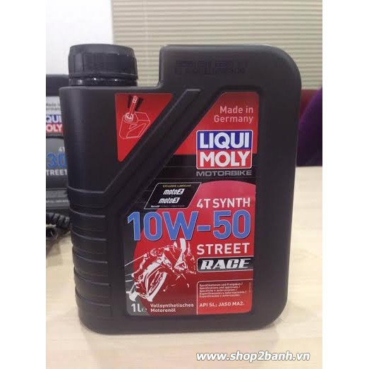 Nhớt Liqui Moly 4T Synth 10W50