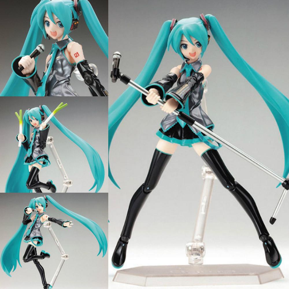 Mô Hình Nhân Vật hatsune miku aaron1 Có Khớp Cử Động Bằng pvc Để Bàn Trang Trí