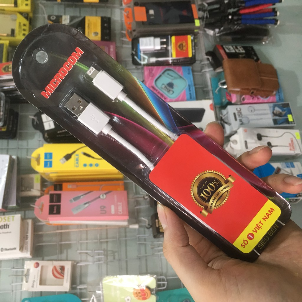 Cáp iphone chính hãng Microcom