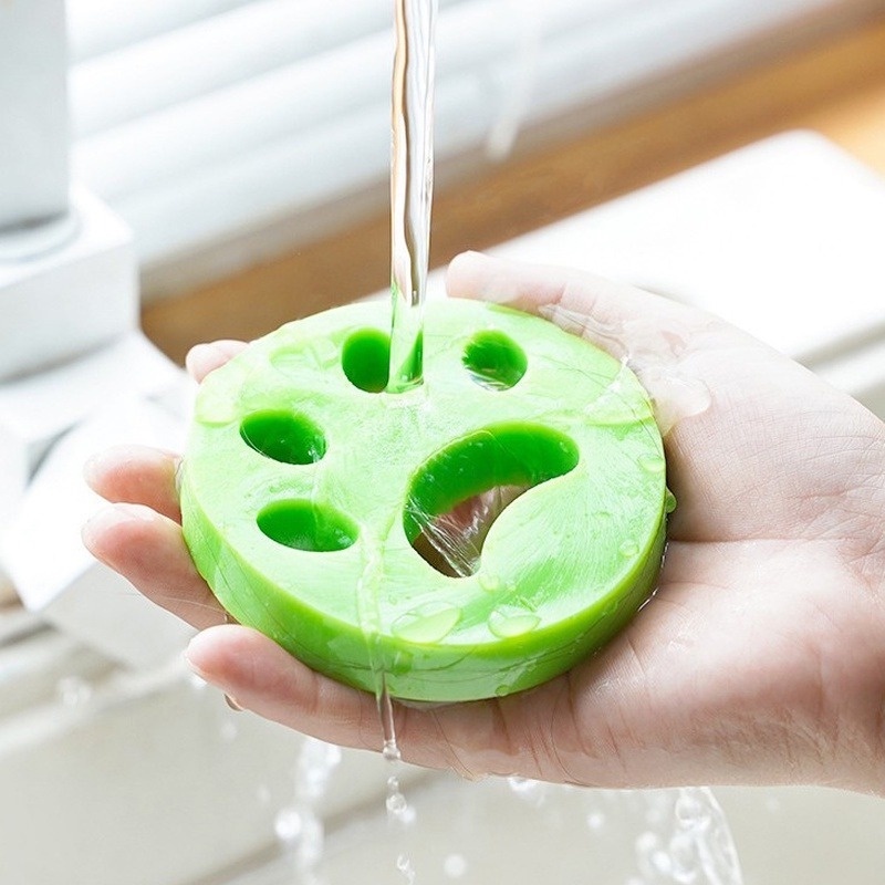 Dụng Cụ Làm Sạch Lông Thú Cưng Bằng Silicone Tái Sử Dụng Tiện Lợi