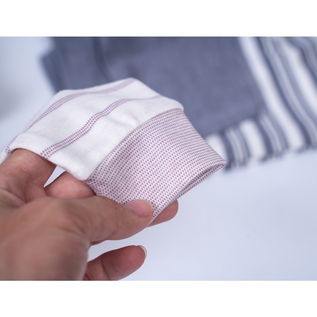 ÁO HOODIE VẢI SỢI TRE KHOAI MÔN ARICH CHO BÉ SIZE 9 THÁNG ĐẾN 4 TUỔI