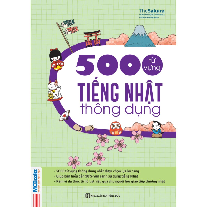 Sách - 5000 từ vựng tiếng Nhật thông dụng