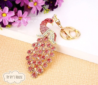 Móc khoá Phượng Hoàng đính đá