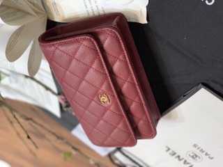 Túi woc katun da hạt Da thật  Size 19