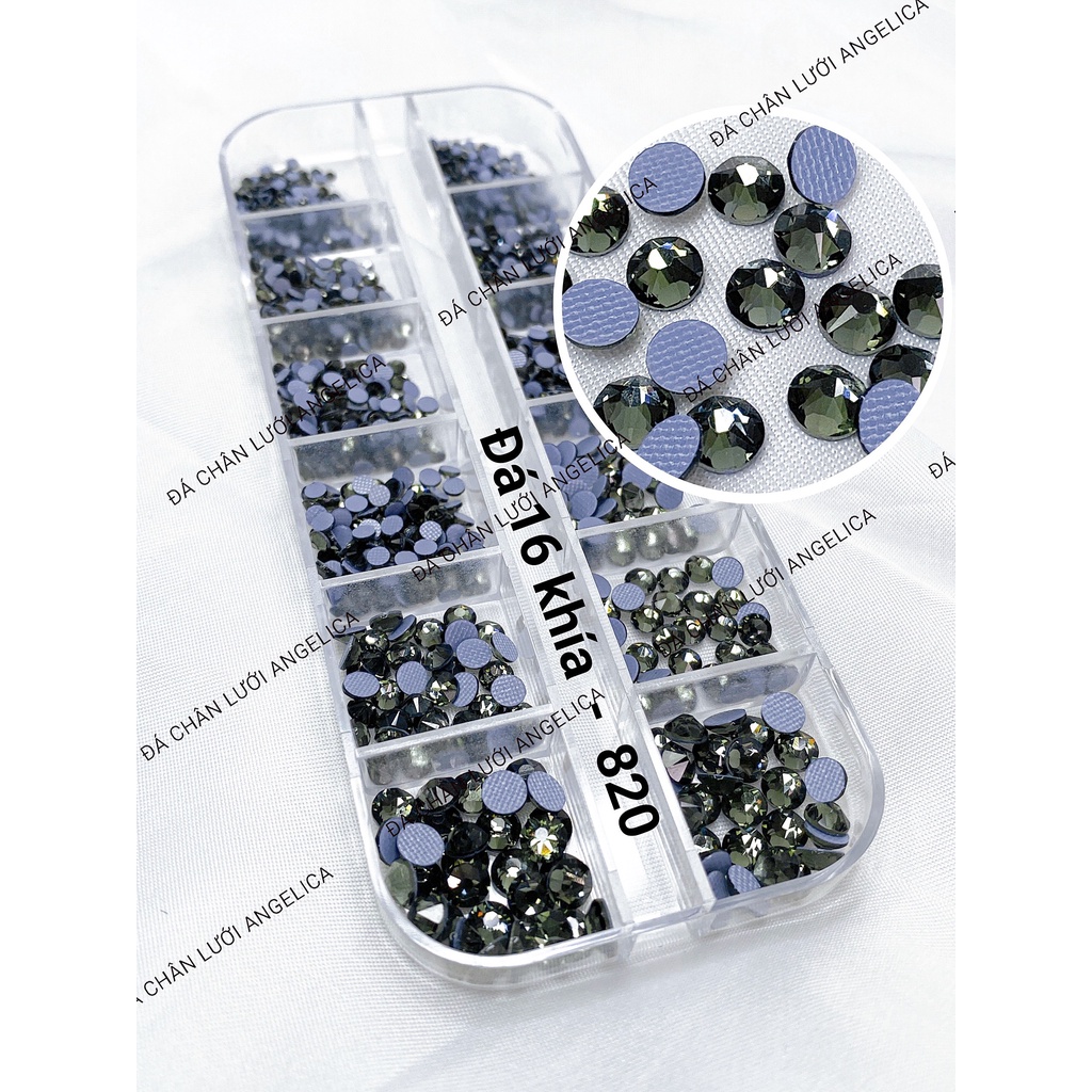 Đá Chân Lưới 16 Khía Padparadscha Ab ANGELICA 820