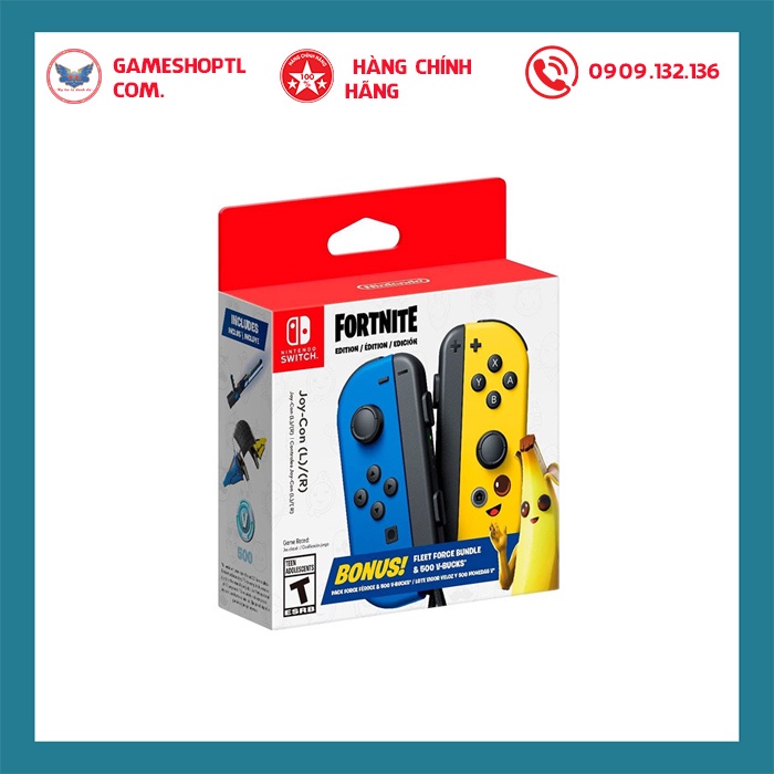 Tay Cầm Joy-Con Controllers - Fortnite Edition Cho Máy Game Nintendo Switch